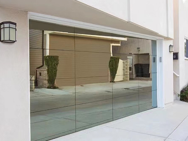 Mirror Glass Garage Door Renovation