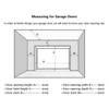 Full Flat Glass Sectional Garage Doors