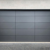 Full Flat Aluminium Sectional Garage Doors