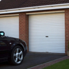 White Steel Roller Garage Doors