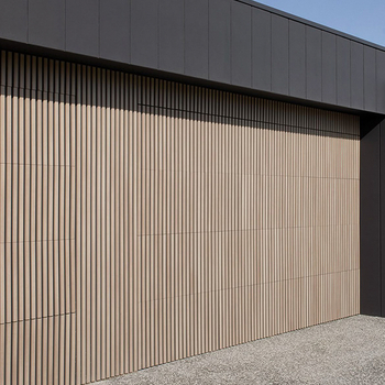Aluminium Battens Sectional Garage Doors