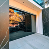 Full Flat Glass Sectional Garage Doors