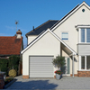 White Steel Roller Garage Doors